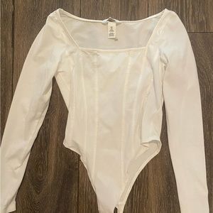 H&M white body suit